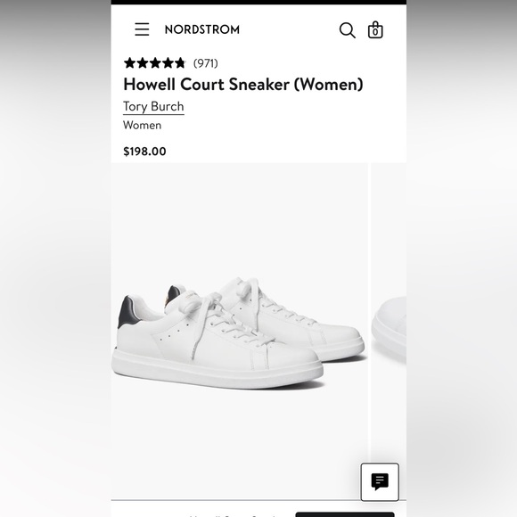 Tory Burch Howell Court Black Low Top Sneakers - Picture 7 of 7